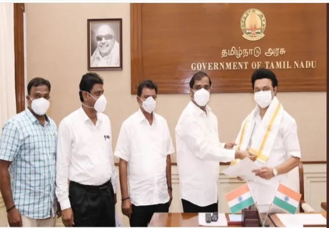 Velmurugan meets Chief Minister MK Stalin!